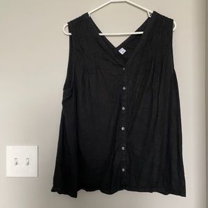 Old Navy Button Up Tank Top